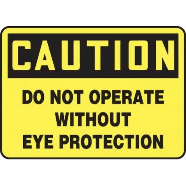 Accuform OSHA CAUTION SAFETY SIGN PINCH POINT MEQM691XL - main